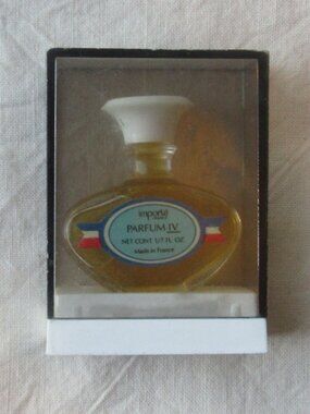 Vintage unopened Importa Parfum IV perfume from France in original case